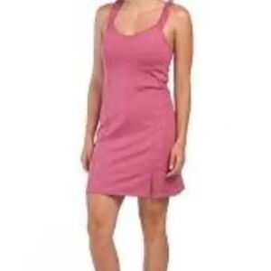 Sincerely Jules Golf and Tennis Athleisure Dress Mauve Pink Ruffle Strap Size XS
